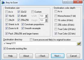 Any to Icon screenshot