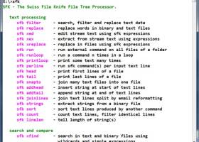 Swiss File Knife screenshot