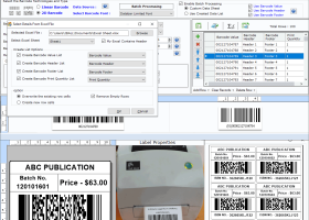 Publishing Industry Barcode Label Maker screenshot