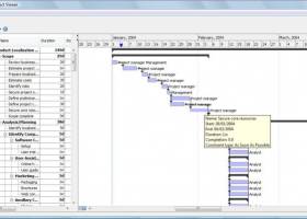 MS Project Viewer screenshot