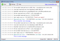 PC SMS Receiver screenshot