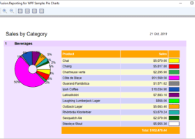 MindFusion.Reporting for WPF screenshot