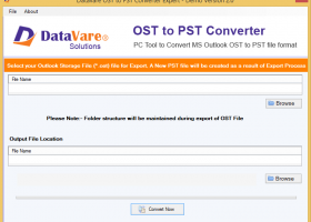 DataVare OST to PST Converter Expert screenshot