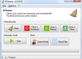 KCleaner screenshot