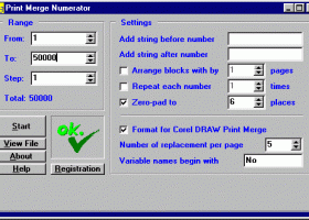 Automatic Numerator screenshot