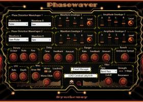 Phasewaver Phase Distortion VST VST3 AU screenshot