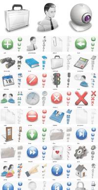 Vectorial vista icons screenshot