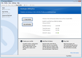 Auslogics BitReplica screenshot