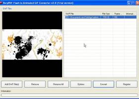 Flash to GIF Animation Converter screenshot