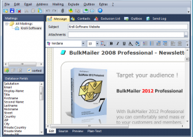 BulkMailer Professional screenshot