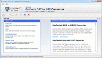 Convert OST to NSF screenshot