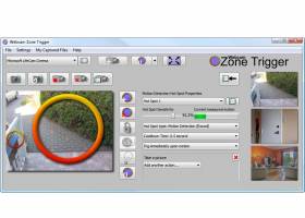 Webcam Zone Trigger screenshot
