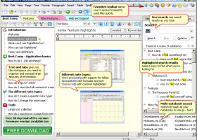 RightNote Freeware screenshot