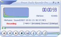 Power Audio Recorder Pro screenshot