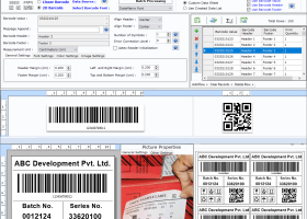 Multiple Barcode Label Maker Software screenshot