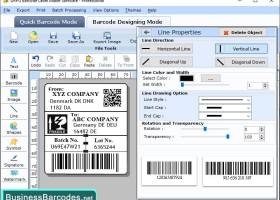 Industrial Barcode Creator Tool screenshot