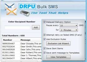 Mass SMS Software screenshot