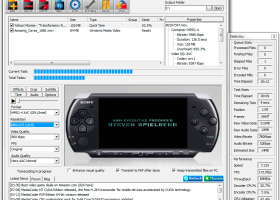 MediaCoder PSP Edition screenshot