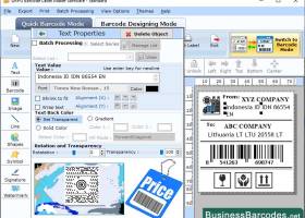 Maxi Code Barcode Software screenshot