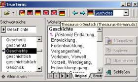 TrueTerm English Dictionaries Bundle screenshot