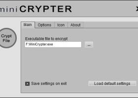 Mini Crypter screenshot