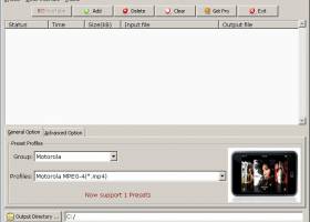 Video Converter for Motorola screenshot