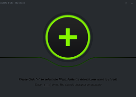 Qiling File Shredder screenshot