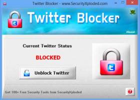 Twitter Blocker screenshot