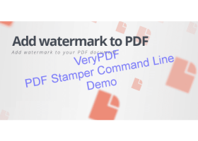 VeryUtils PDF Stamper Command Line screenshot