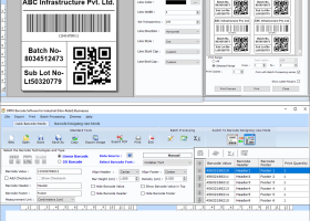 Barcode Software for Manufacturers screenshot