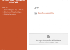 Free PowerPoint Password Unlocker screenshot