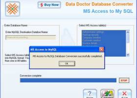 Migrate MS Access To MySQL screenshot