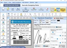 Barcode Generator for Hospitals screenshot