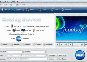 iCoolsoft Blu-ray Video Converter screenshot