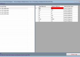 Advance Word Find and Replace screenshot