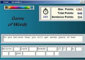 Game of Words screenshot