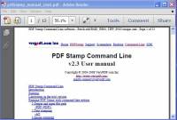 VeryPDF PDF Stamp Command Line screenshot