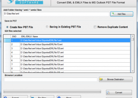 Softaken EML to Outlook Converter screenshot