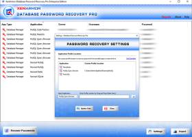 Database Password Recovery Pro screenshot