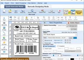 Publisher Barcode Labeling Software screenshot