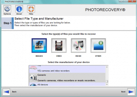 PHOTORECOVERY Standard 2019 for Windows screenshot