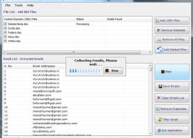 Outlook Express Email Extractor screenshot