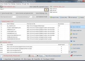 Website Email Extractor screenshot
