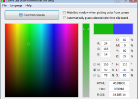 Colors screenshot