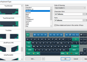 Comfort On-Screen Keyboard Pro screenshot