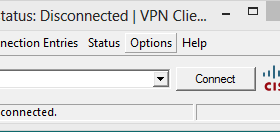 Fix for Cisco VPN Client x86 screenshot