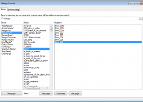 Manga Crawler screenshot
