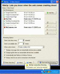 SiteUp screenshot