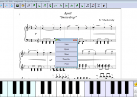 MagicScore OneTouch Composer screenshot