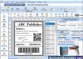 Library Barcode Managing Application screenshot